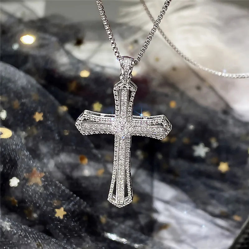Hip Hop Cross Necklace