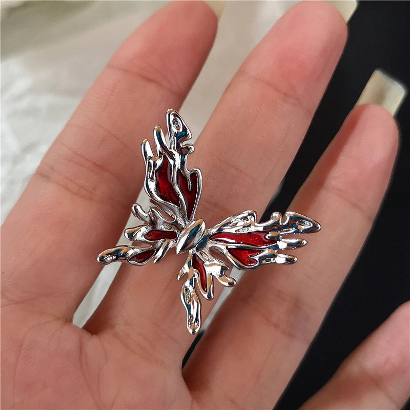Red Crystal Rings