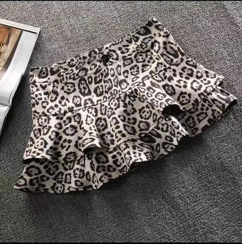 Leopard Skirt