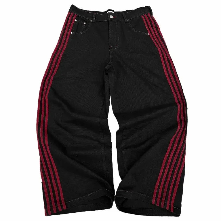 Baggy Jeans Striped