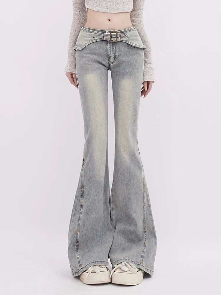 Low Rise Flare Jean