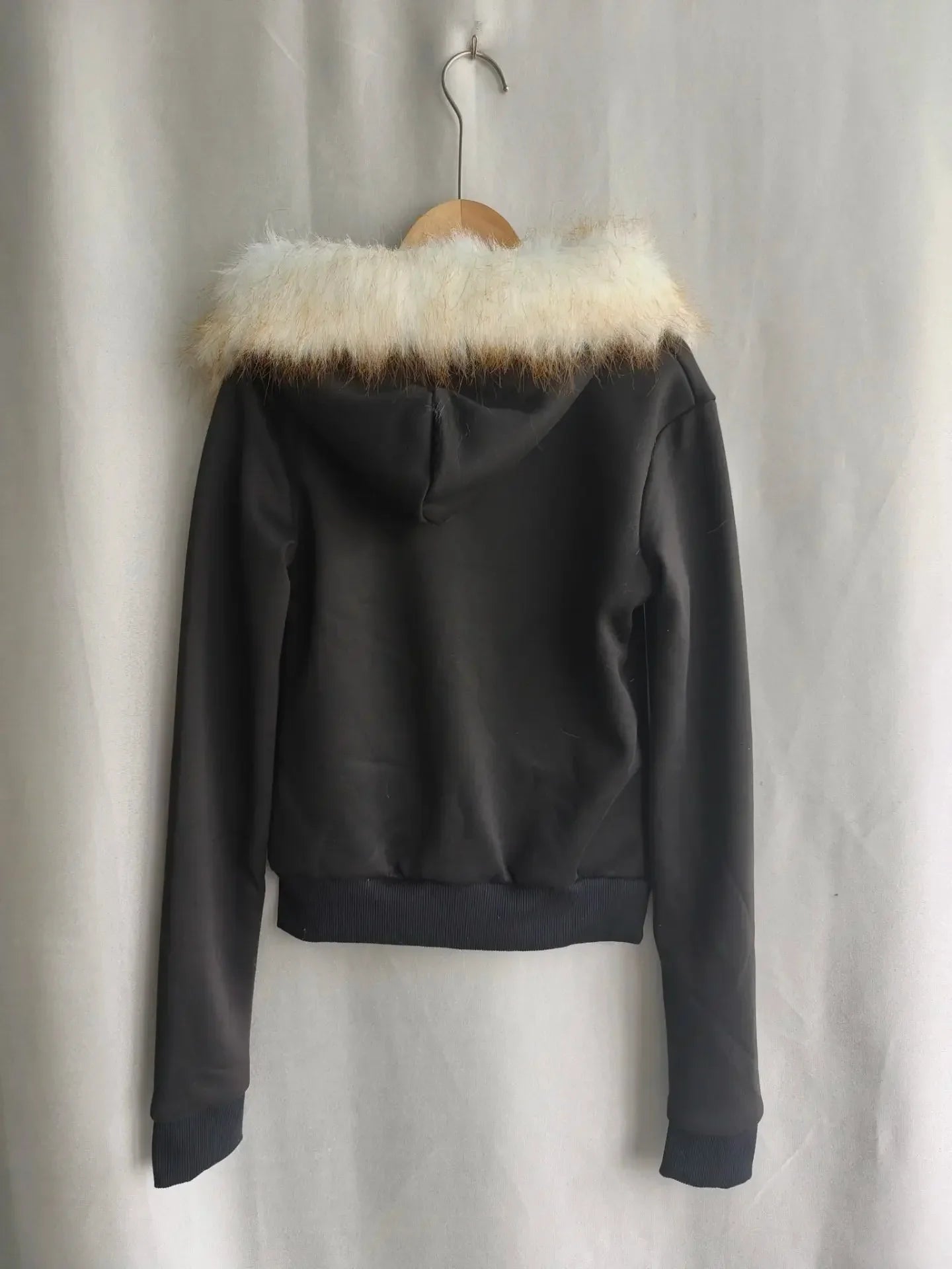 Skull Fur Hoodie