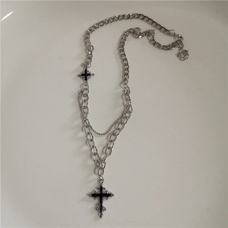 Red Lava Star Necklace