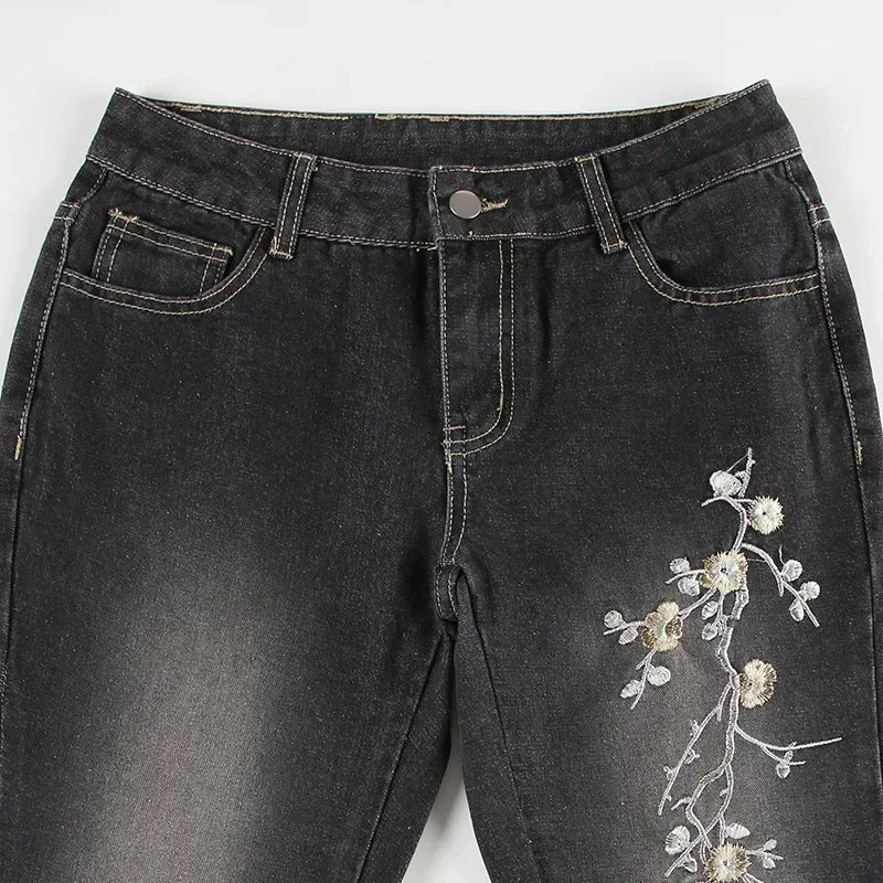 Floral Jeans