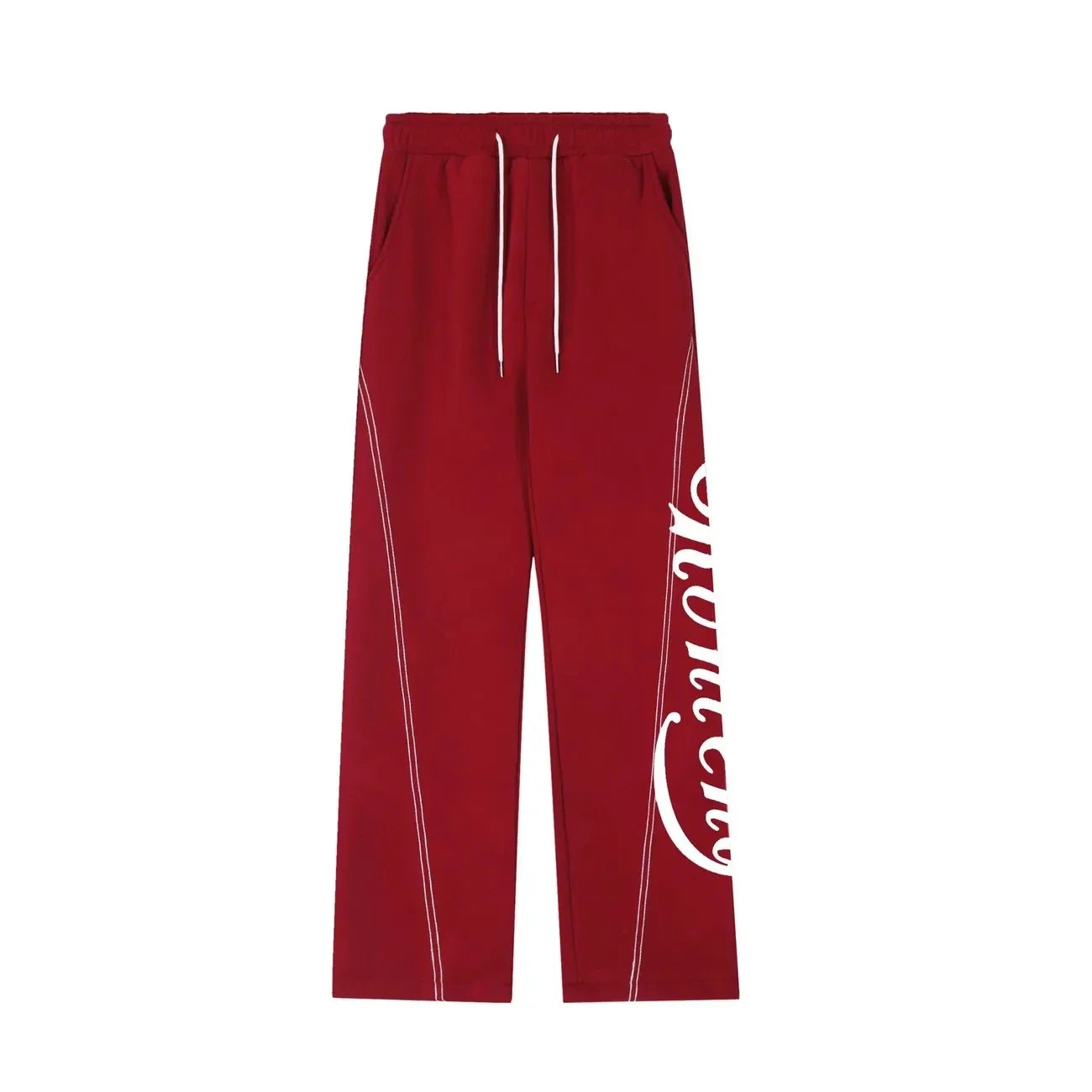 Straight Wide Leg Pants