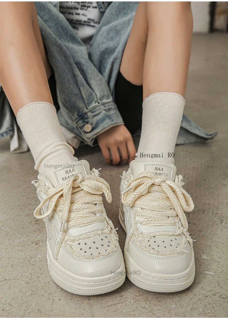 Wide Retro Y2K Shoes