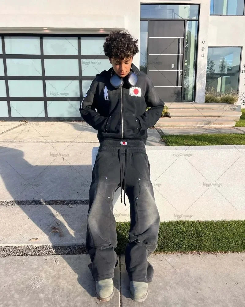 Flexin Streetwear Tracksuit Set