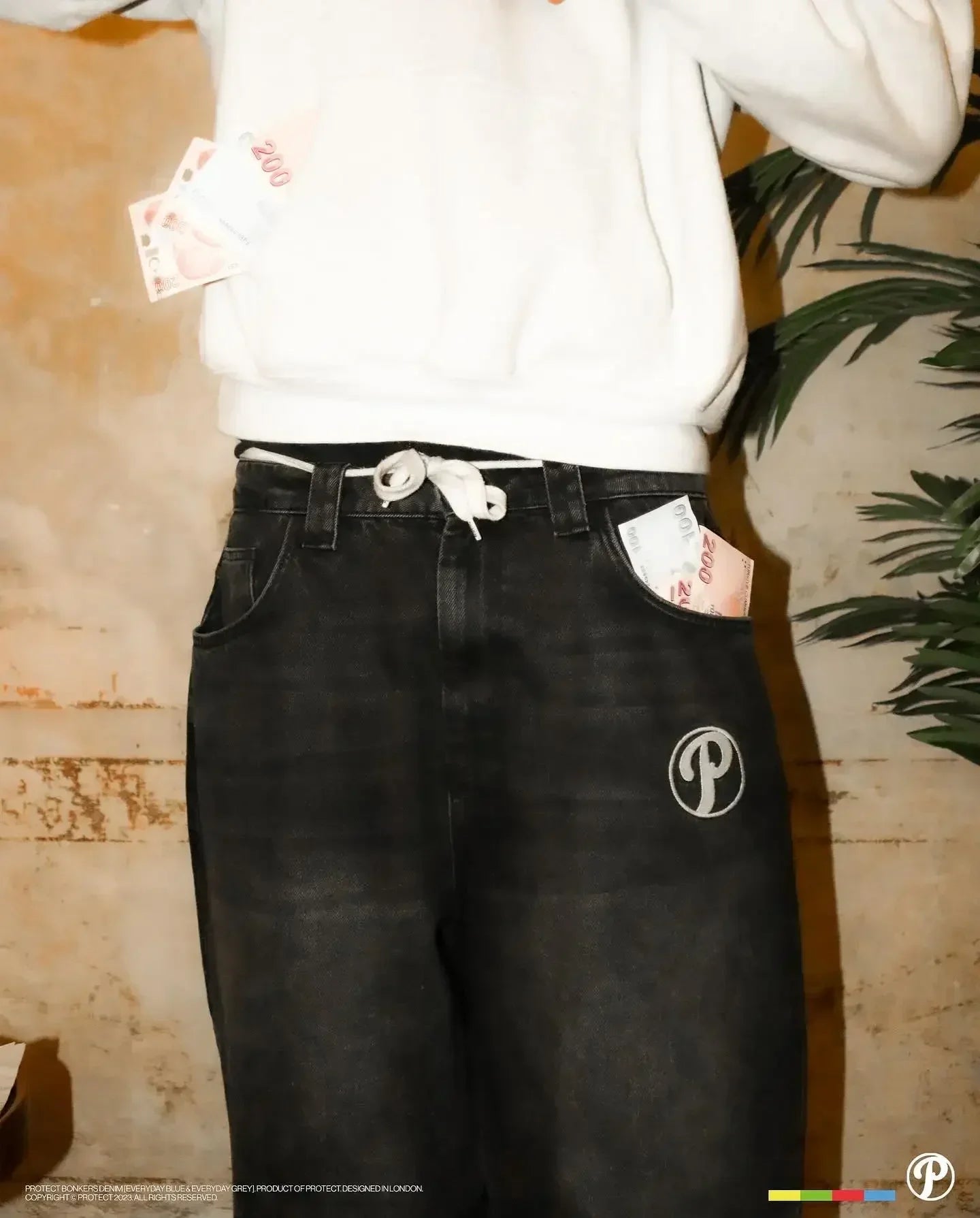 Streetwear Jeans Embroidery