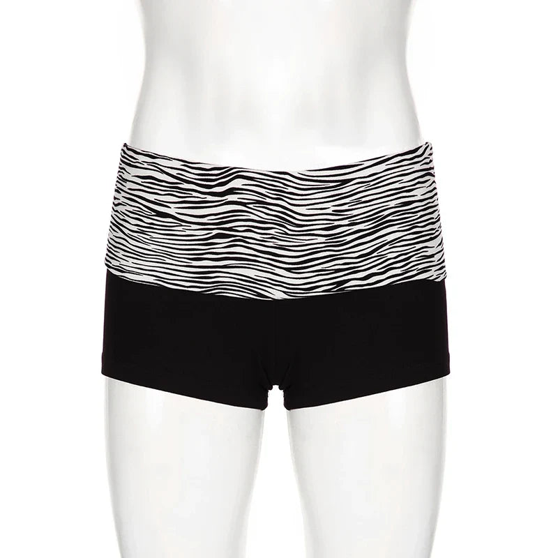 Zebra Print Shorts