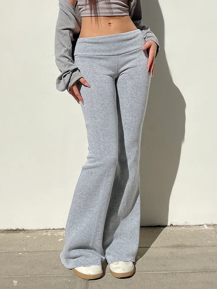 Slim Low Waist Sweatpants