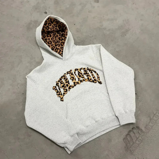 Y2K Leopard Sportswear Set 3pcs