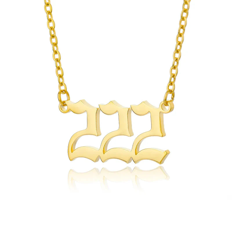 Angel Number Necklace