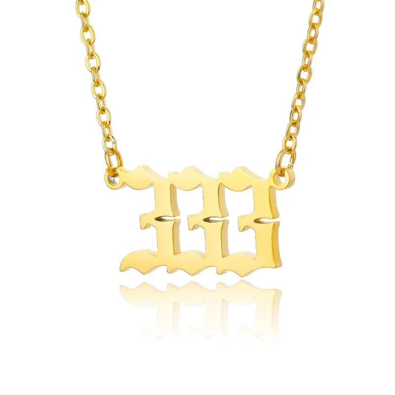 Angel Number Necklace