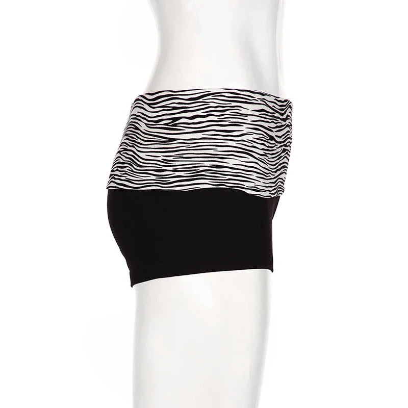 Zebra Print Shorts