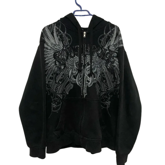 Black Y2K Sweatshirt