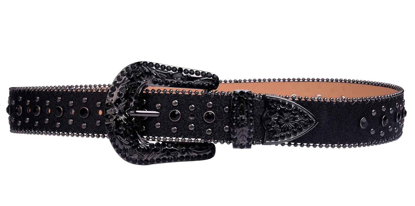 Rhinestone Cowboy Belt Western