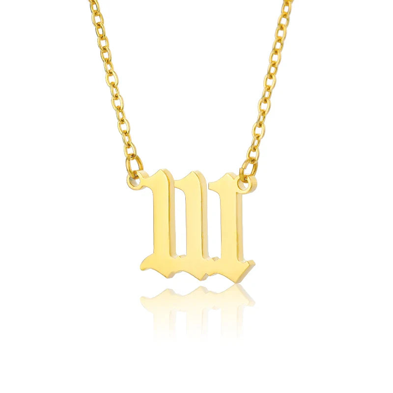 Angel Number Necklace