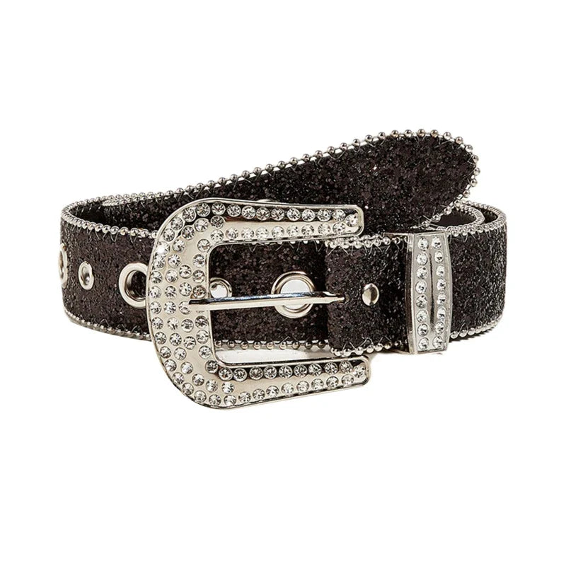 Rhinestone Belt Simple