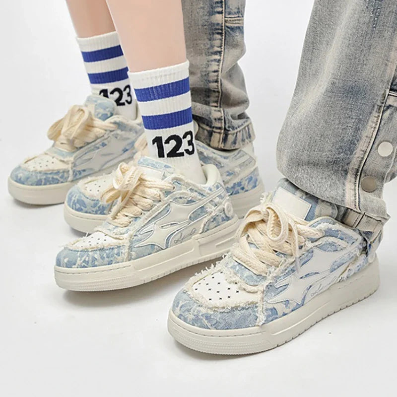 Wide Retro Y2K Shoes