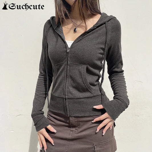 Vintage Zipper Hoodie