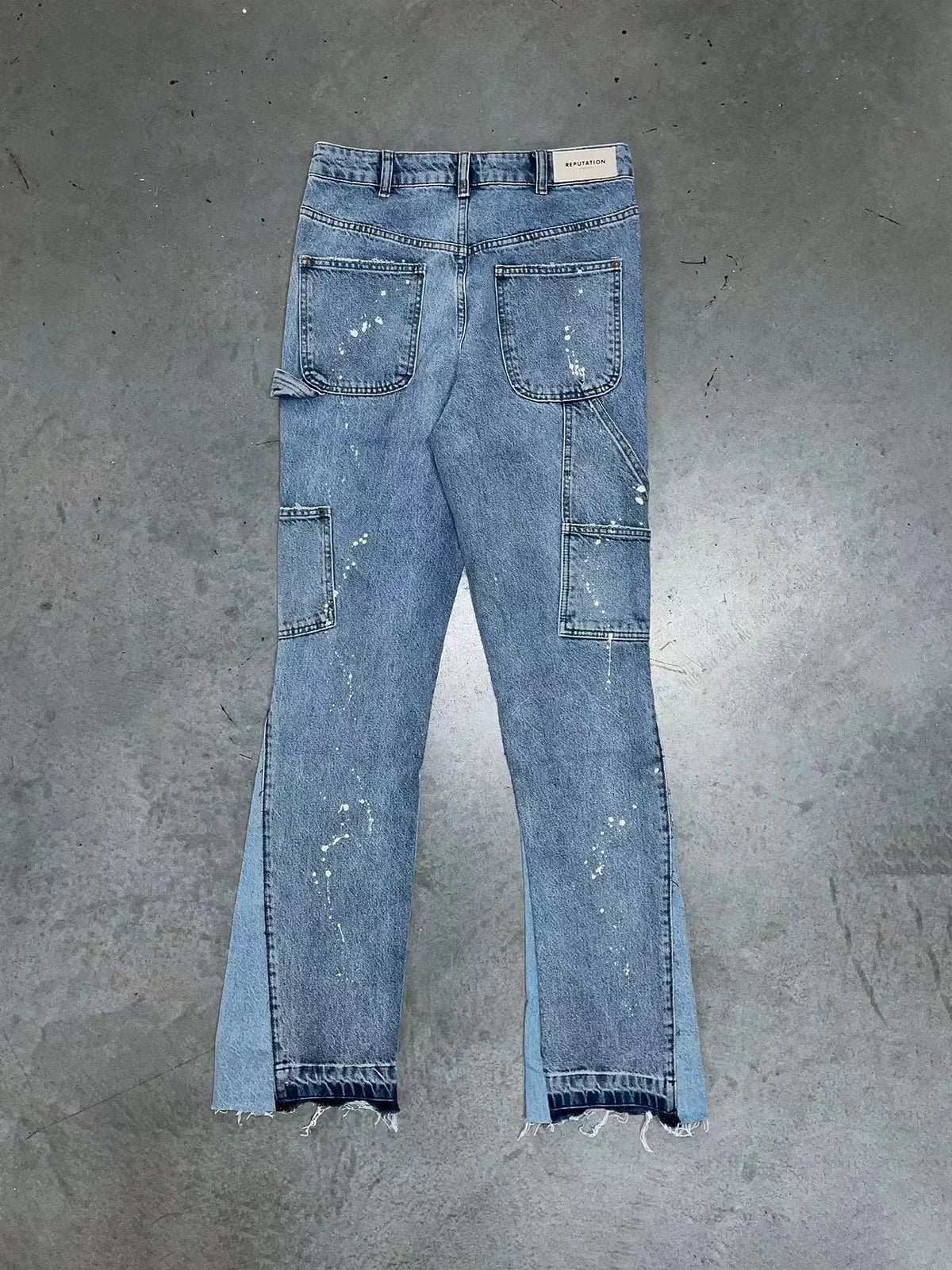 Men's Flared Jeans Streetwear