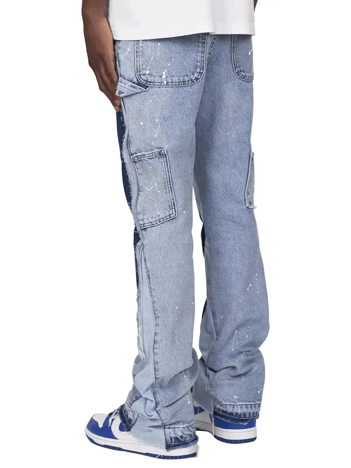 Men's Flared Jeans Streetwear