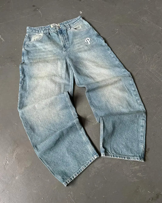 Streetwear Jeans Embroidery