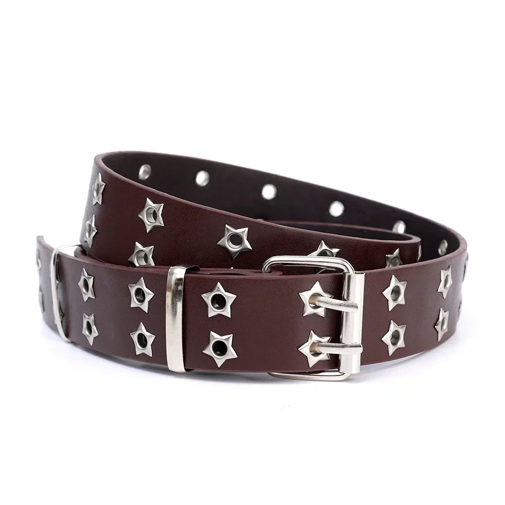 Y2K Star Rivet Belts