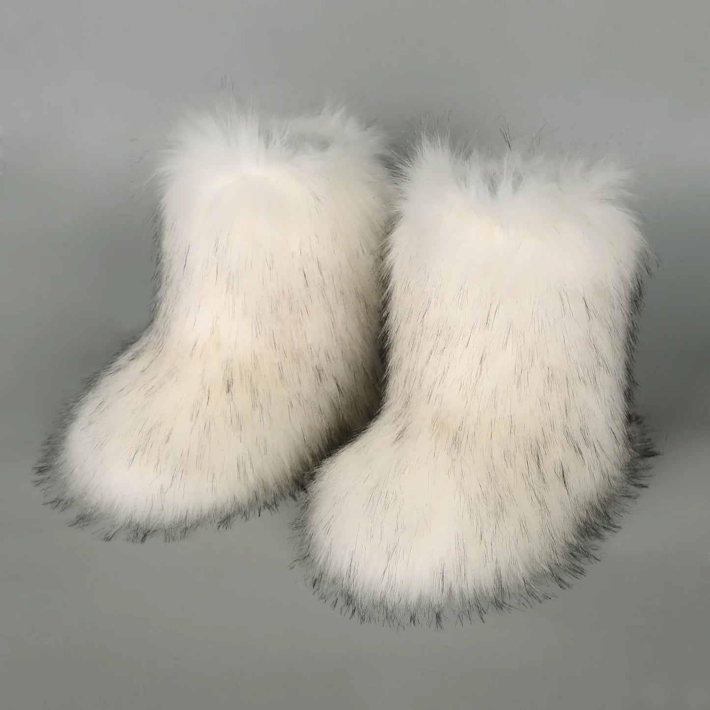 Fluffy Boots Women's Winter Boots Y2K