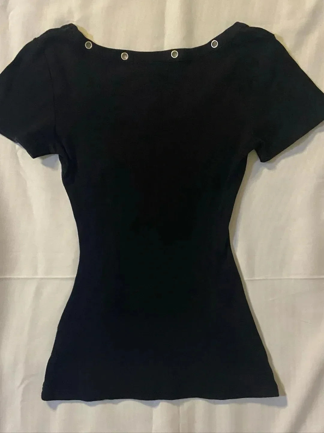 Y2K Gothic Crop Top Women