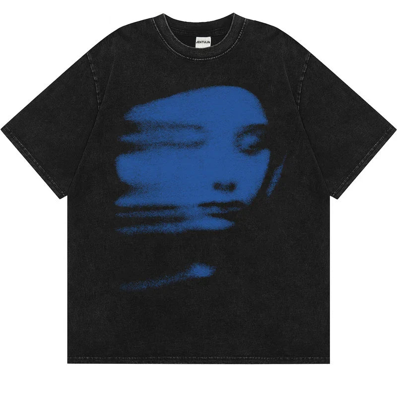 Black Streetwear T-shirt