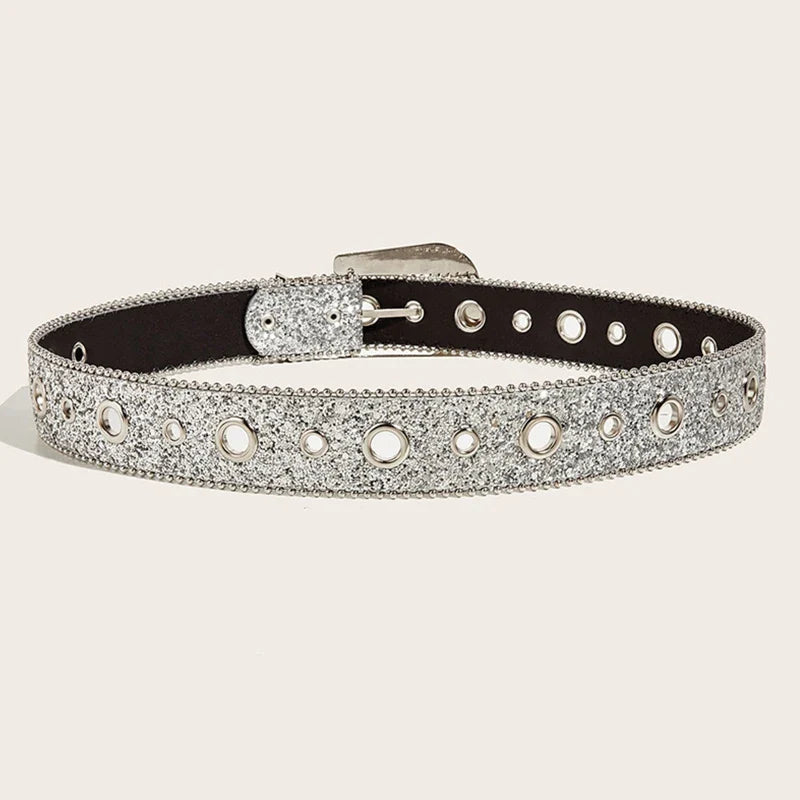 Rhinestone Belt Simple