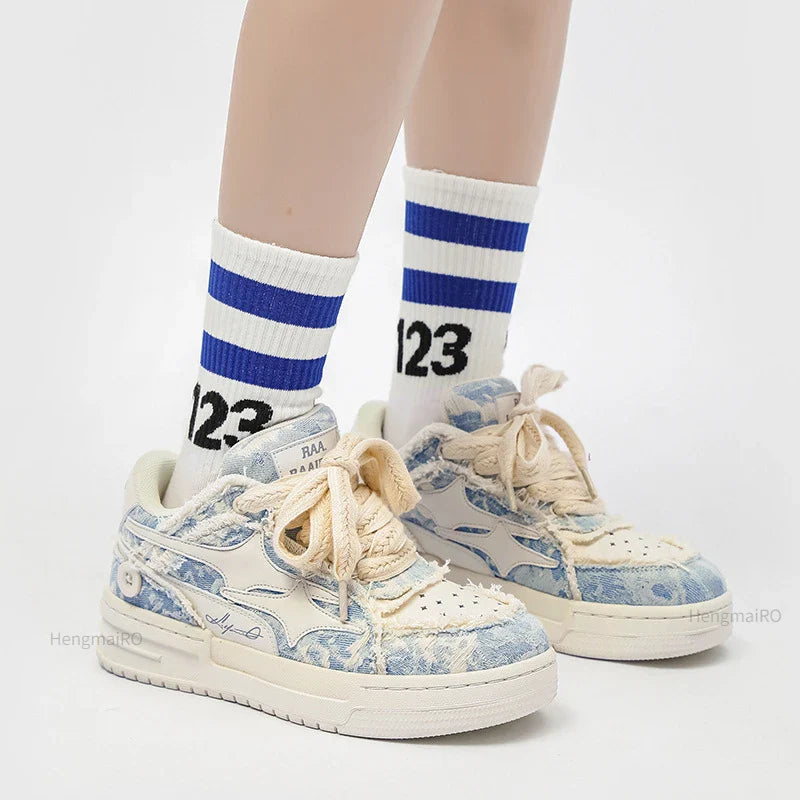 Wide Retro Y2K Shoes