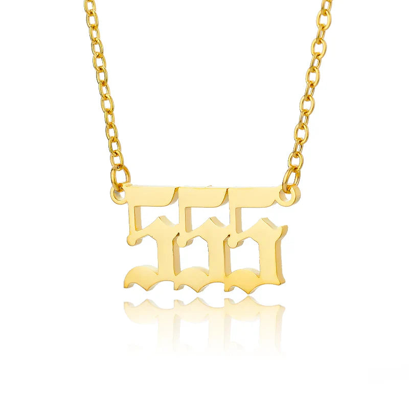Angel Number Necklace