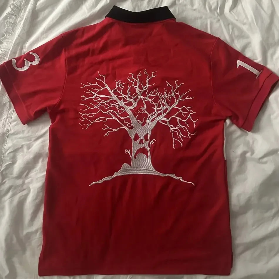 Haunted Polo Koszulka Y2K