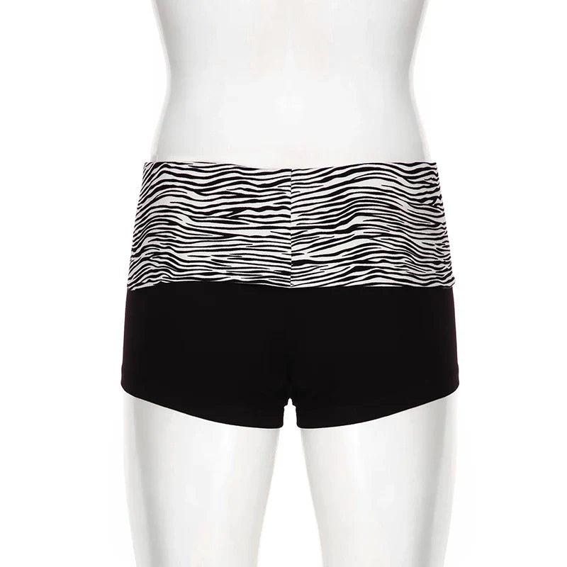 Zebra Print Shorts