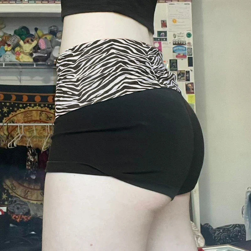 Zebra Print Shorts