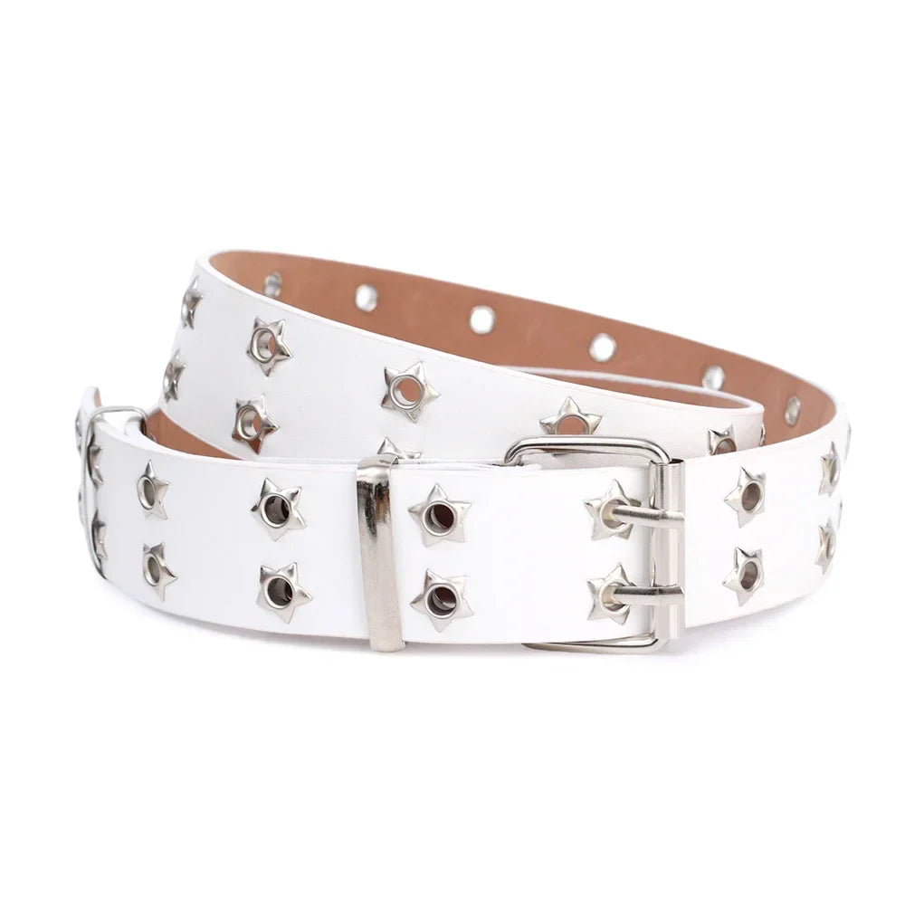 Y2K Star Rivet Belts