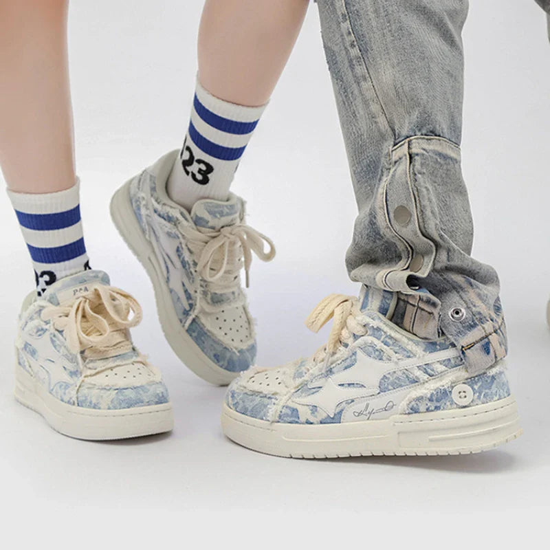 Wide Retro Y2K Shoes