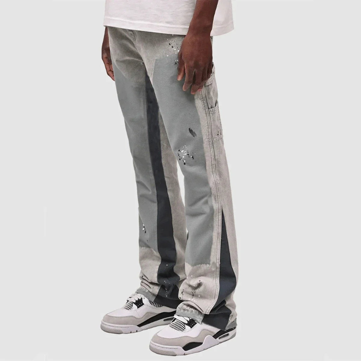 Men's Flared Jeans Streetwear
