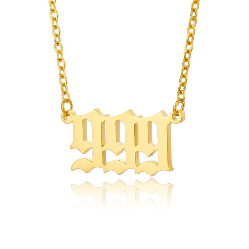 Angel Number Necklace