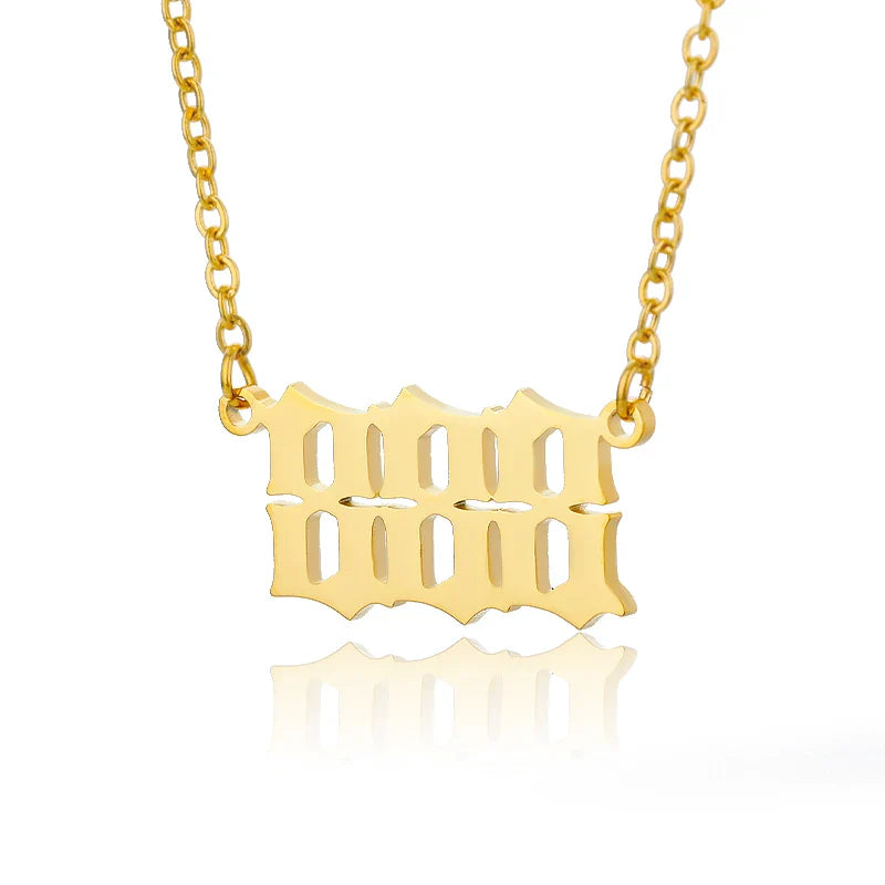 Angel Number Necklace