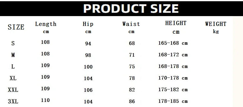 Streetwear Baggy Jeans Y2K