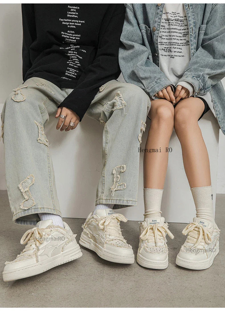 Wide Retro Y2K Shoes