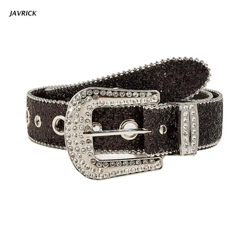 Rhinestone Belt Simple